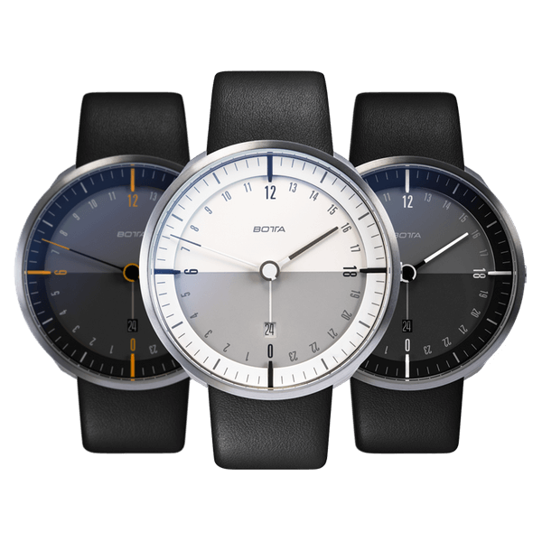 24Hour White Titanium Plus Wrist Watch